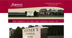 Desktop Screenshot of joyners.net